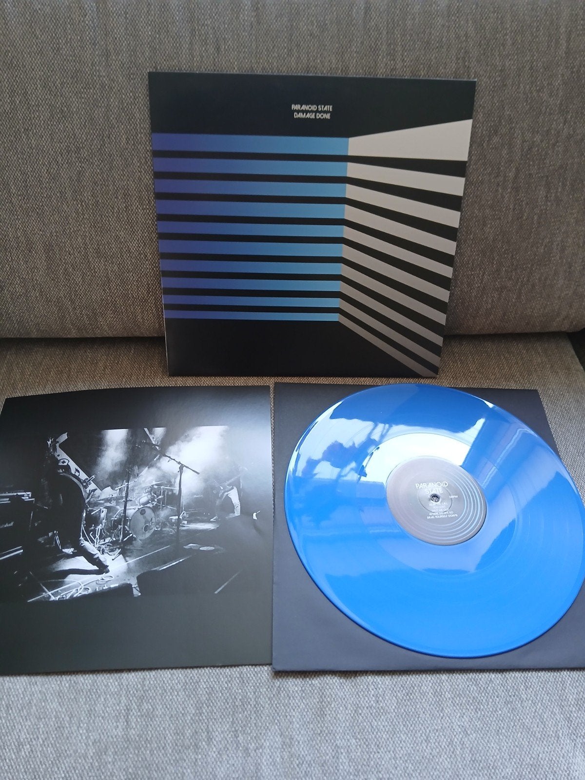 Paranoid state damage done, vinyl hardcore punk, Ophalen of Verzenden, Zo goed als nieuw, 12 inch