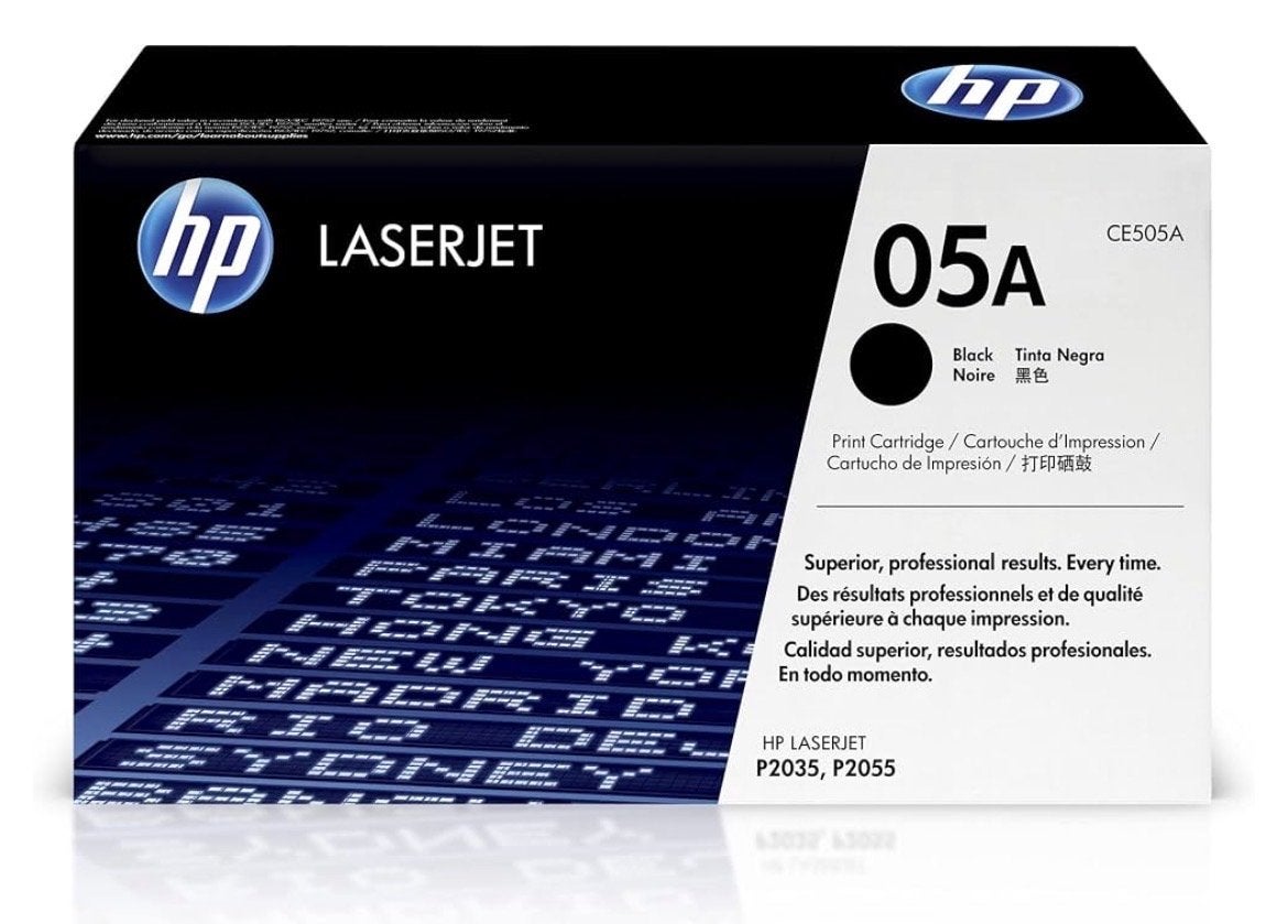 HP CE505A 05A LaserJet tonercartridge zwart, Computers en Software, Ophalen, Nieuw, Zwart-en-wit printen, Laserprinter