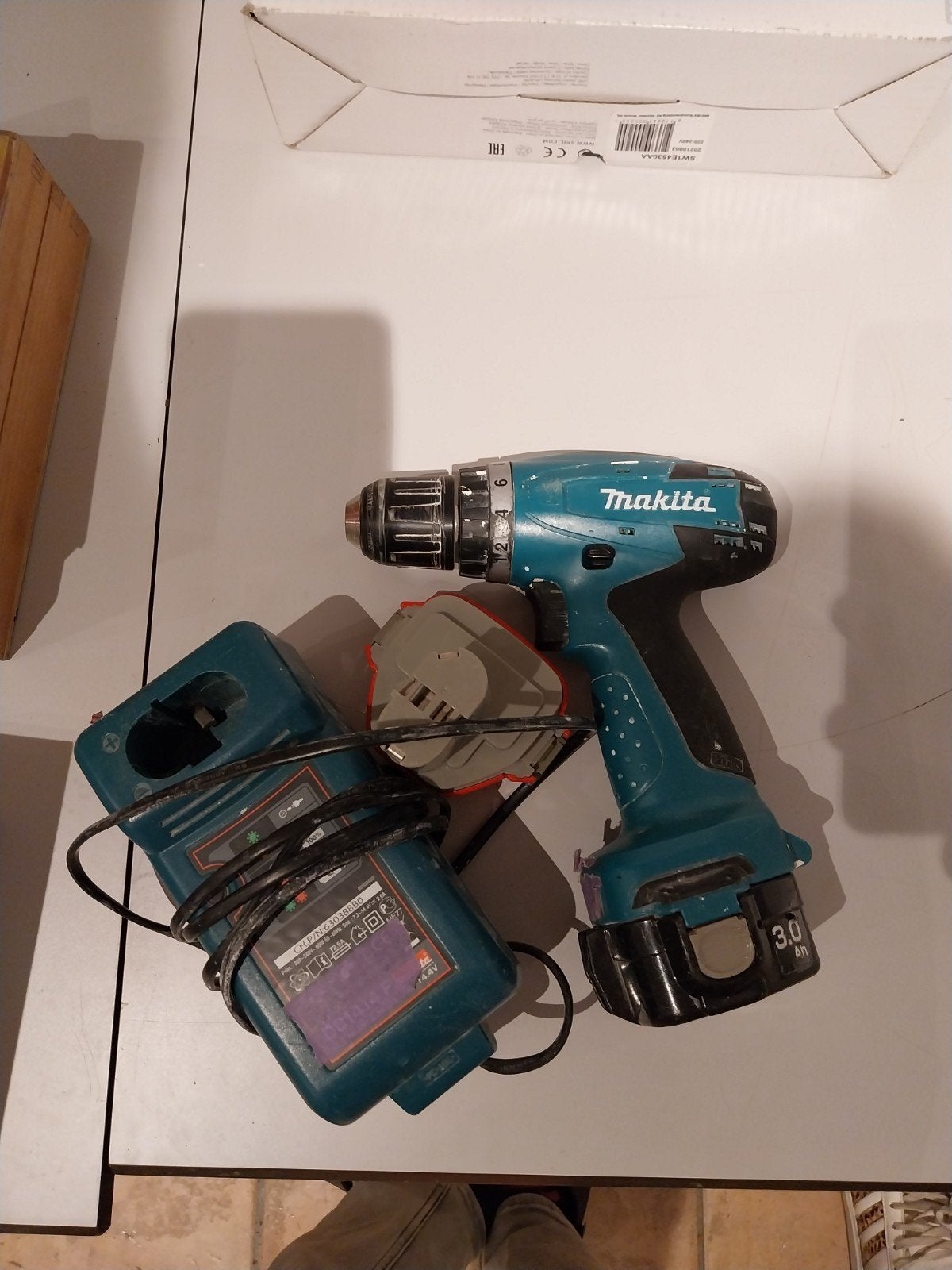 Makita boormachine 12V, Ophalen of Verzenden, Gebruikt, Boormachine