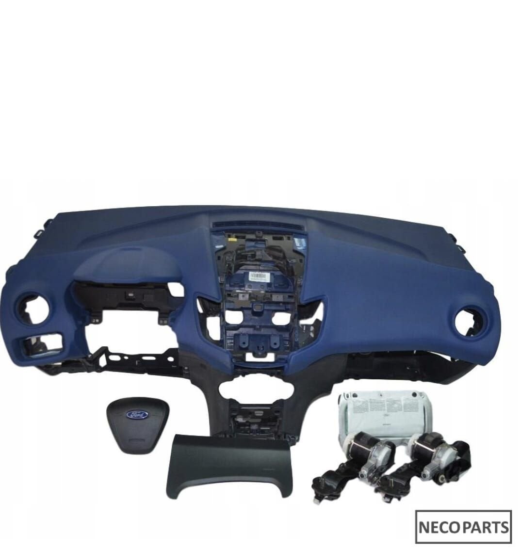 FORD FIESTA MK7 AIRBAG AIRBAGSET ALLE AIRBAGS LEVERBAAR, Gebruikt, -, -, Ophalen of Verzenden