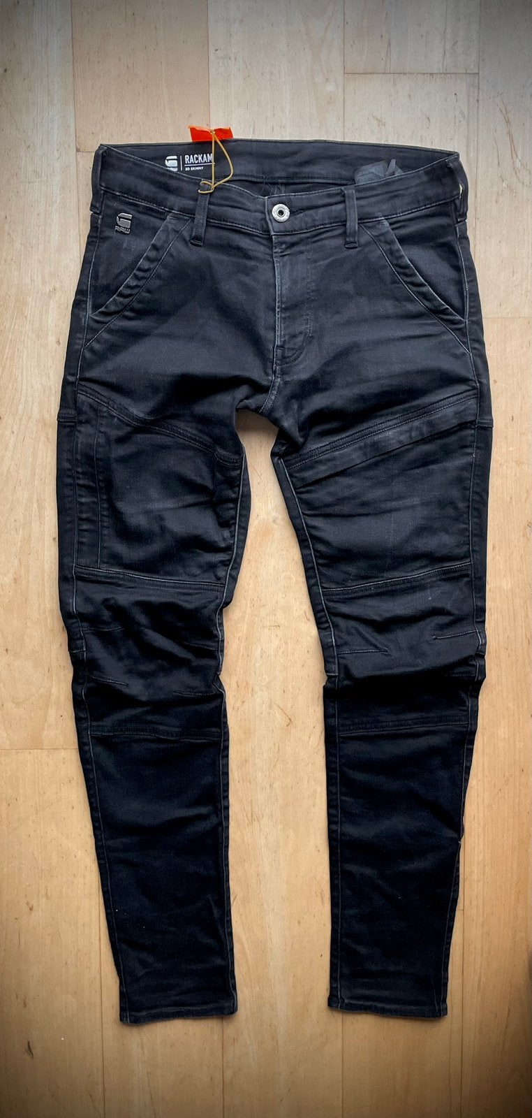 G Star Raw Rackam 3 D Skinny jeans W30 L32, Kleding | Heren, Ophalen of Verzenden, Zo goed als nieuw, Zwart, W32 (confectie 46) of kleiner