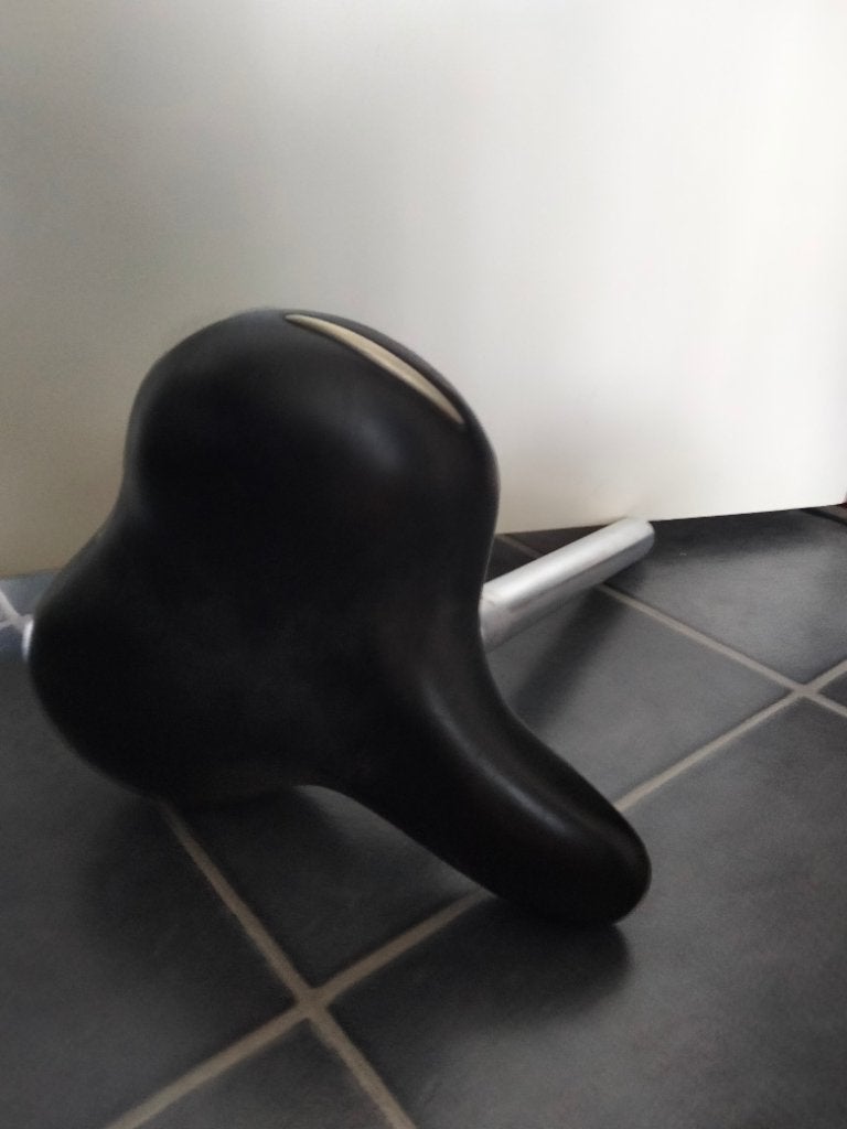 Fiets zadel (selle Royal), Ophalen, Leer, Zo goed als nieuw, Zadel