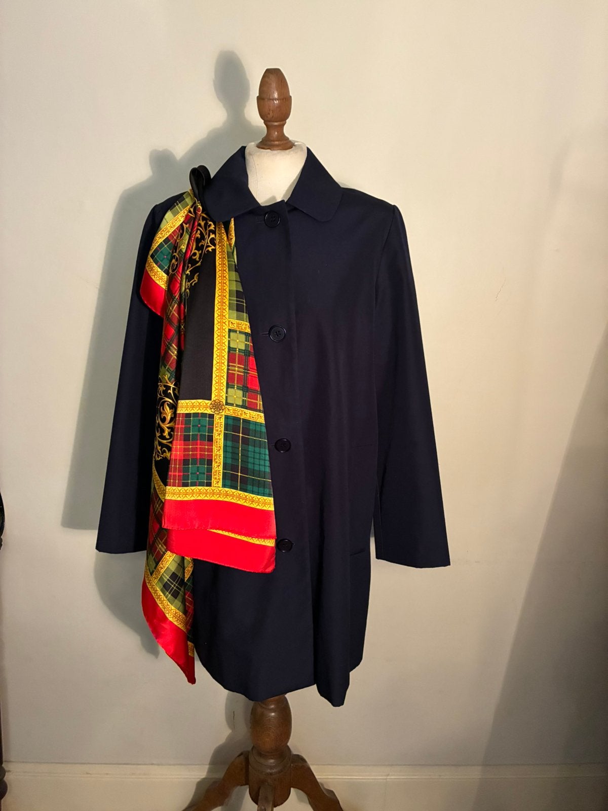 COS JAS FALL* 26 DARK BLUE, Kleding | Dames, Jassen | Winter, Verzenden, Nieuw, Maat 38/40 (M), Blauw