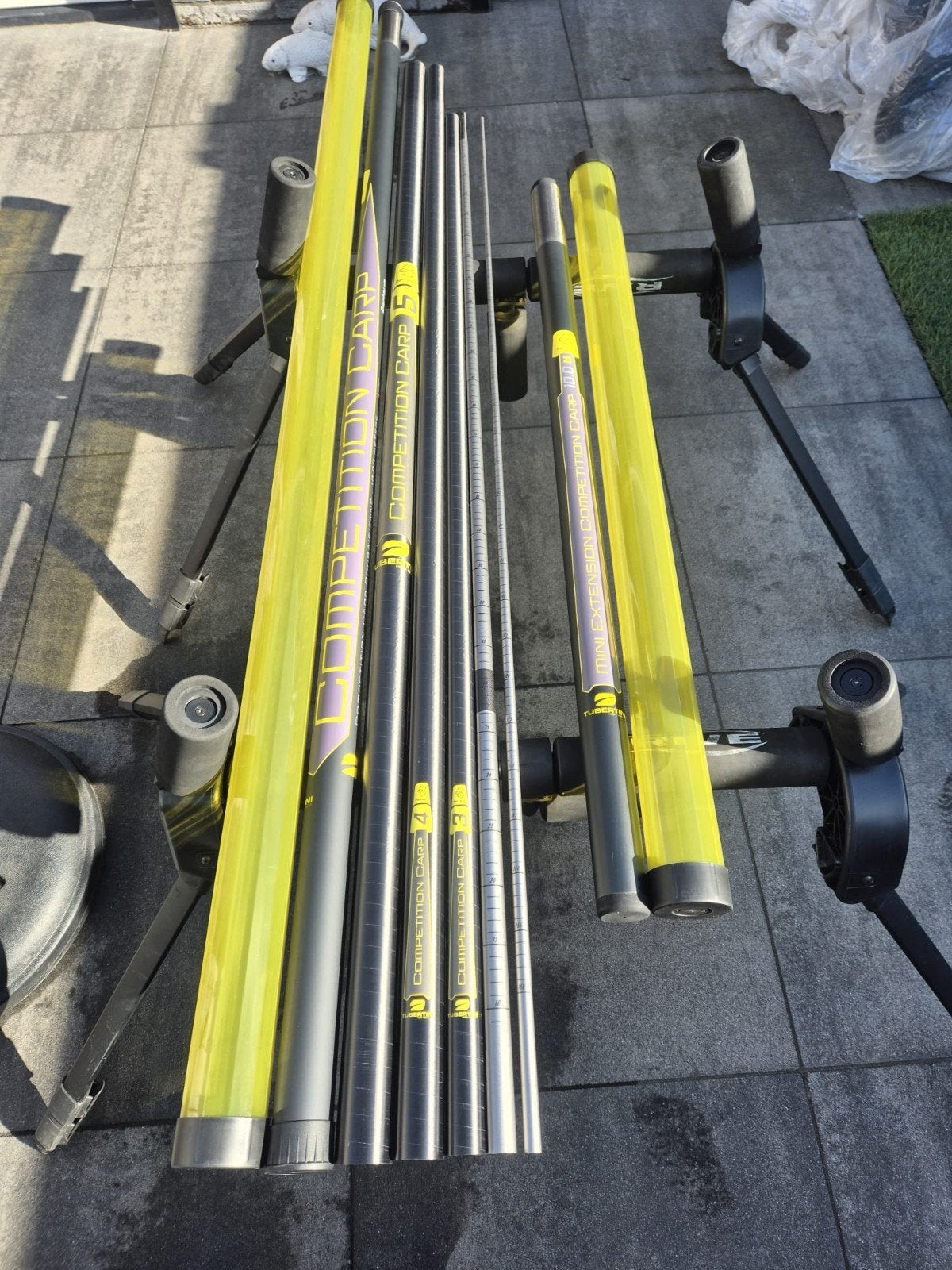 Nieuw vaste stok!Turbertini Competition carp 10 meter hengel, Ophalen, Nieuw, Vaste hengel