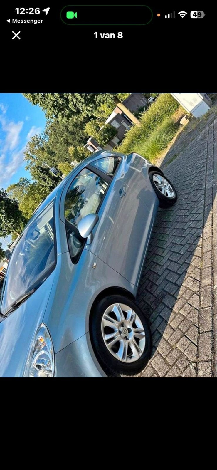 Opel Corsa 2009 Blauw, Auto's, Opel, Blauw, 1364 cc, Particulier, Corsa