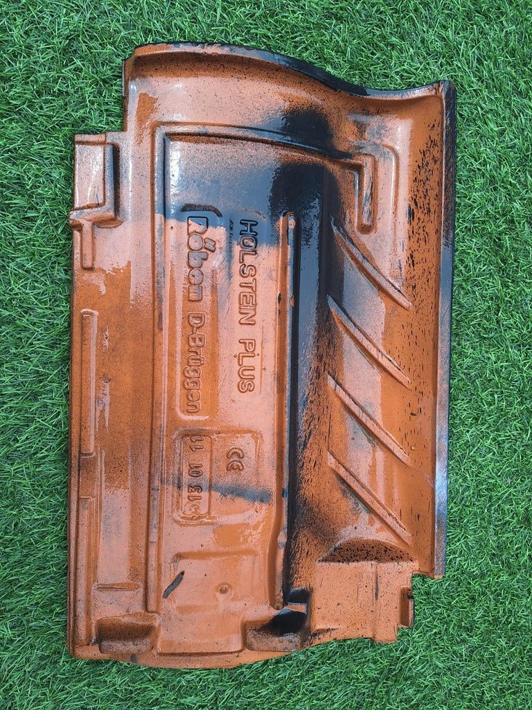 Holsten Plus Dakpannen, Doe-het-zelf en Verbouw, Dakpannen en Dakbedekking, Ophalen, Steen of Klei, Zwart, Nieuw