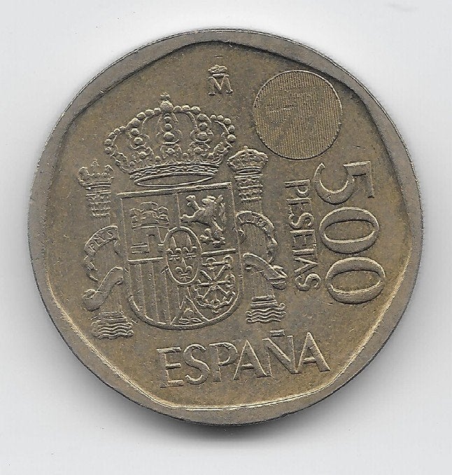 Spanje 500 pesetas 1997 KM# 924, Verzenden, Overige landen, Losse munt