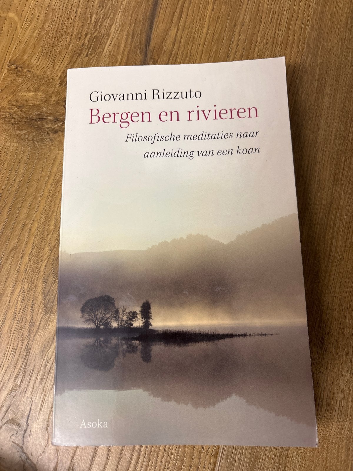 Giovanni Rizzuto - Bergen en rivieren: Filosofische meditati, Ophalen of Verzenden, Gelezen, Meditatie of Yoga, Achtergrond en Informatie