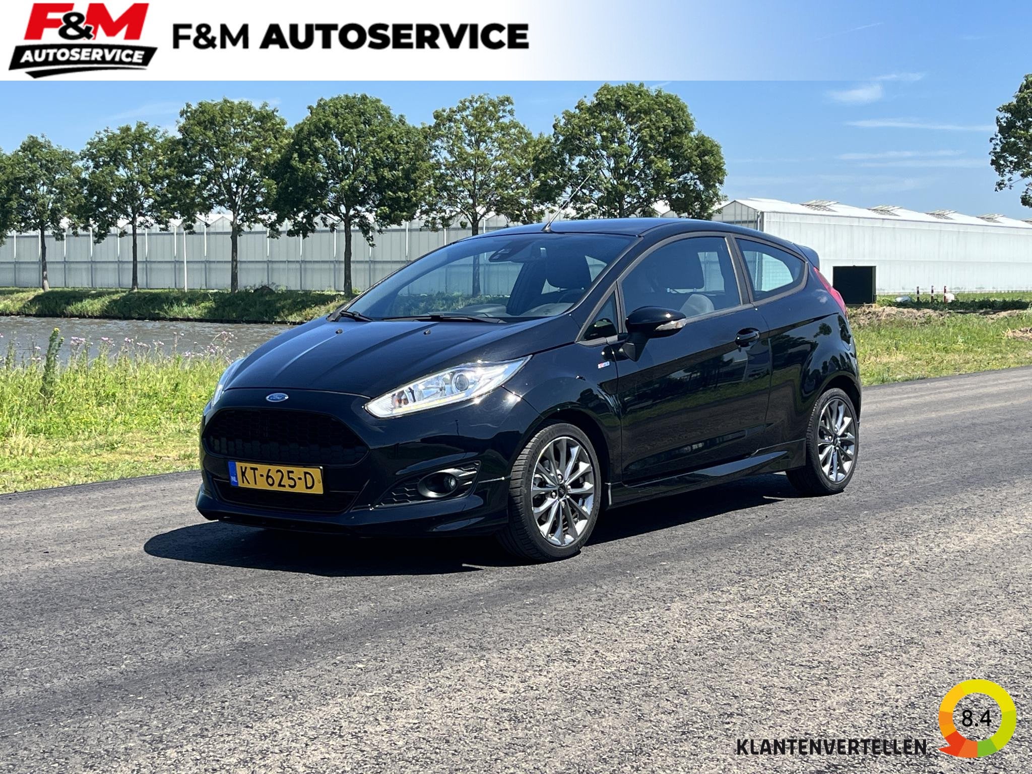 Ford Fiesta 1.0 EcoBoost ST Line Airco, cruise, camera, navi, Auto's, Ford, Voorwielaandrijving, Euro 6, Origineel Nederlands