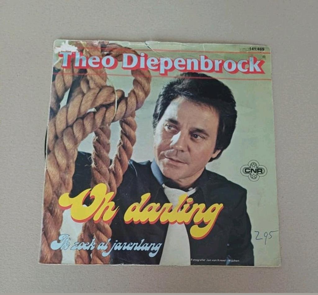 Theo Diepenbrock - Oh Darling, Beschermende buitenhoes, Ophalen of Verzenden, Gebruikt, Pop