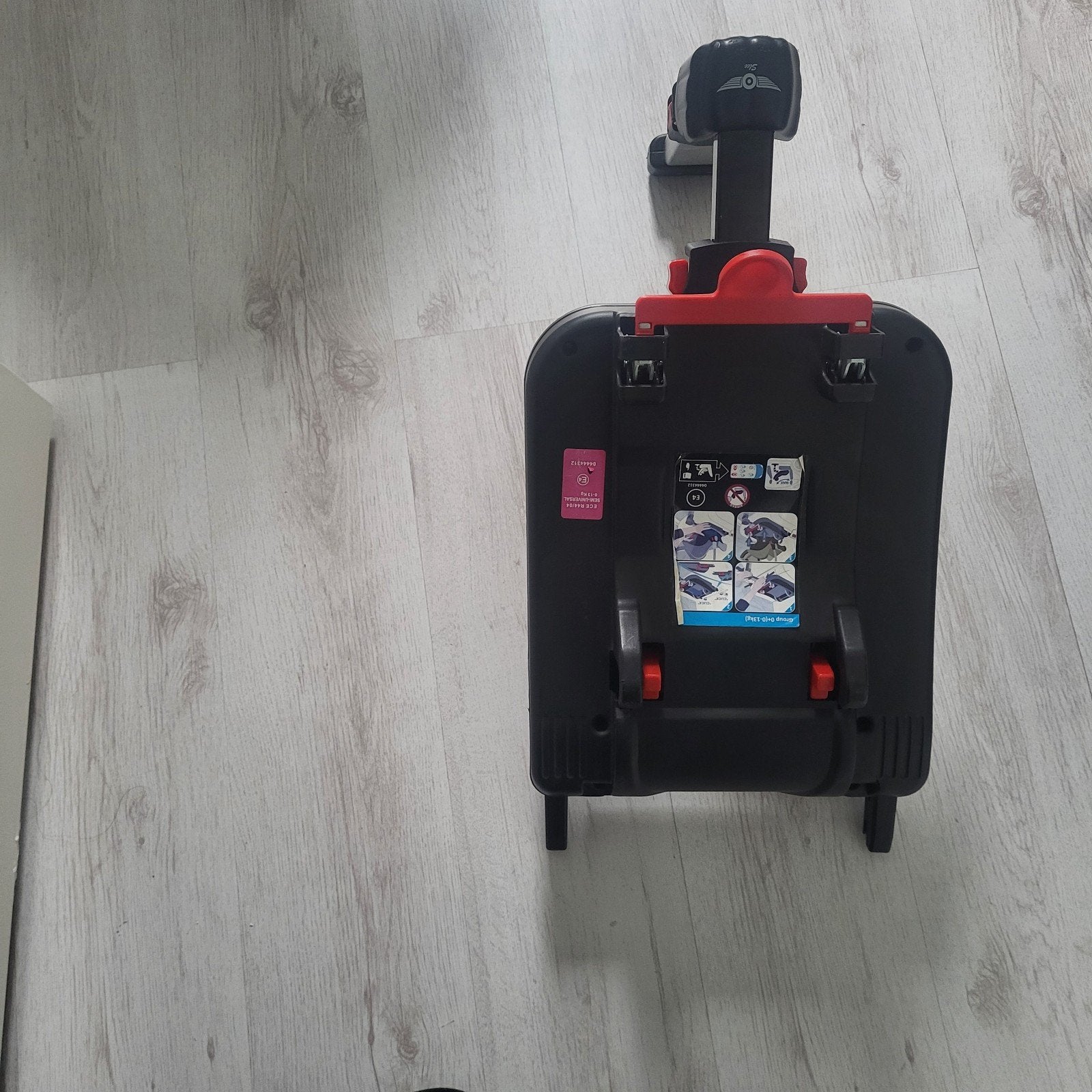 Isofix base voor autostoel   met zitje slee, Gebruikt, Isofix, 0 t/m 13 kg, Ophalen