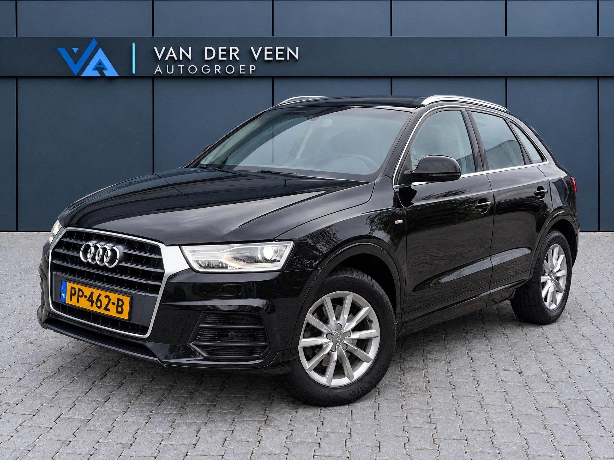 Audi Q3 1.4 TFSI CoD Design Pro Line Plus | Incl. 12 maanden, Euro 6, 4 cilinders, 150 pk, Zwart