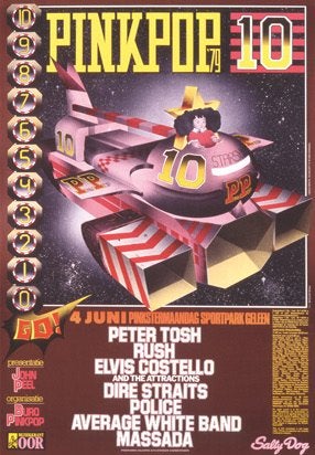 GEZOCHT!!!!!!!!!!! poster pinkpop 1979, Ophalen of Verzenden, A1 t/m A3, Muziek