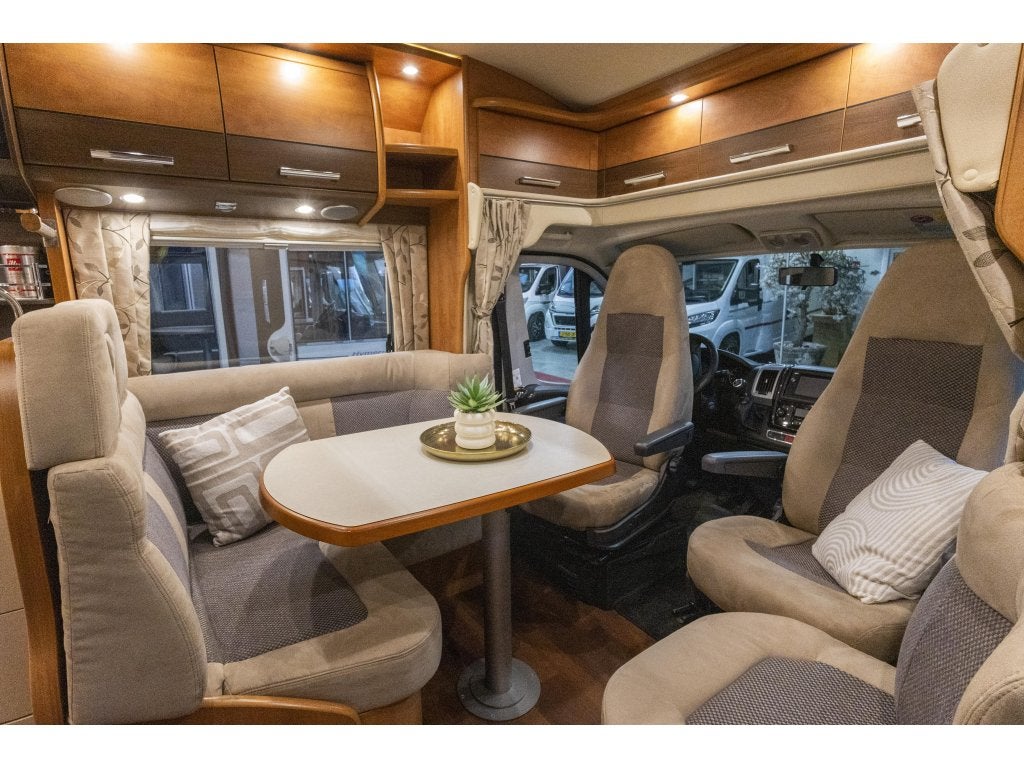 Carthago C-Tourer 148 Enkele bedden Euro5 Maxi chassis Topst, Caravans en Kamperen, Campers, Ringverwarming, Fiat, Bedrijf, Carthago