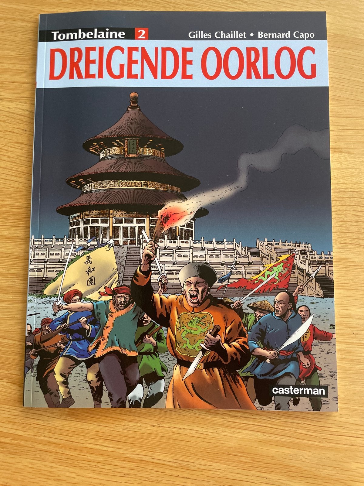 Tombelaine 2: Dreigende Oorlog - Stripboek, Eén stripboek, Ophalen of Verzenden, Zo goed als nieuw