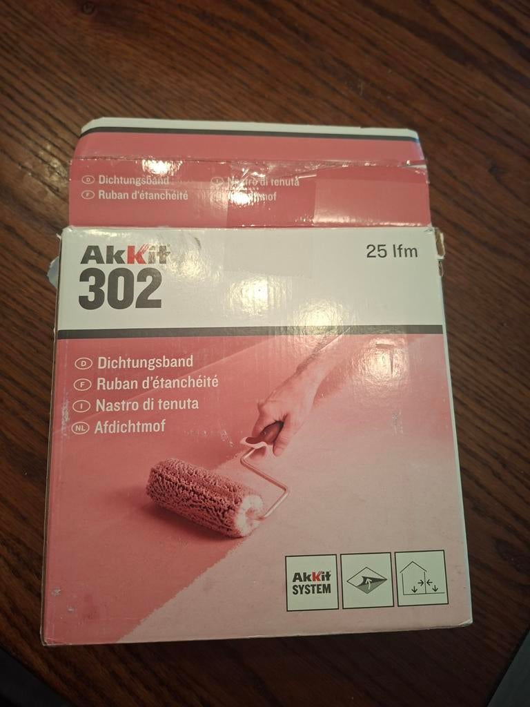 AkKit 302 Dichtungsband / Afdichtmof - 25 lfm, Ophalen, Nieuw