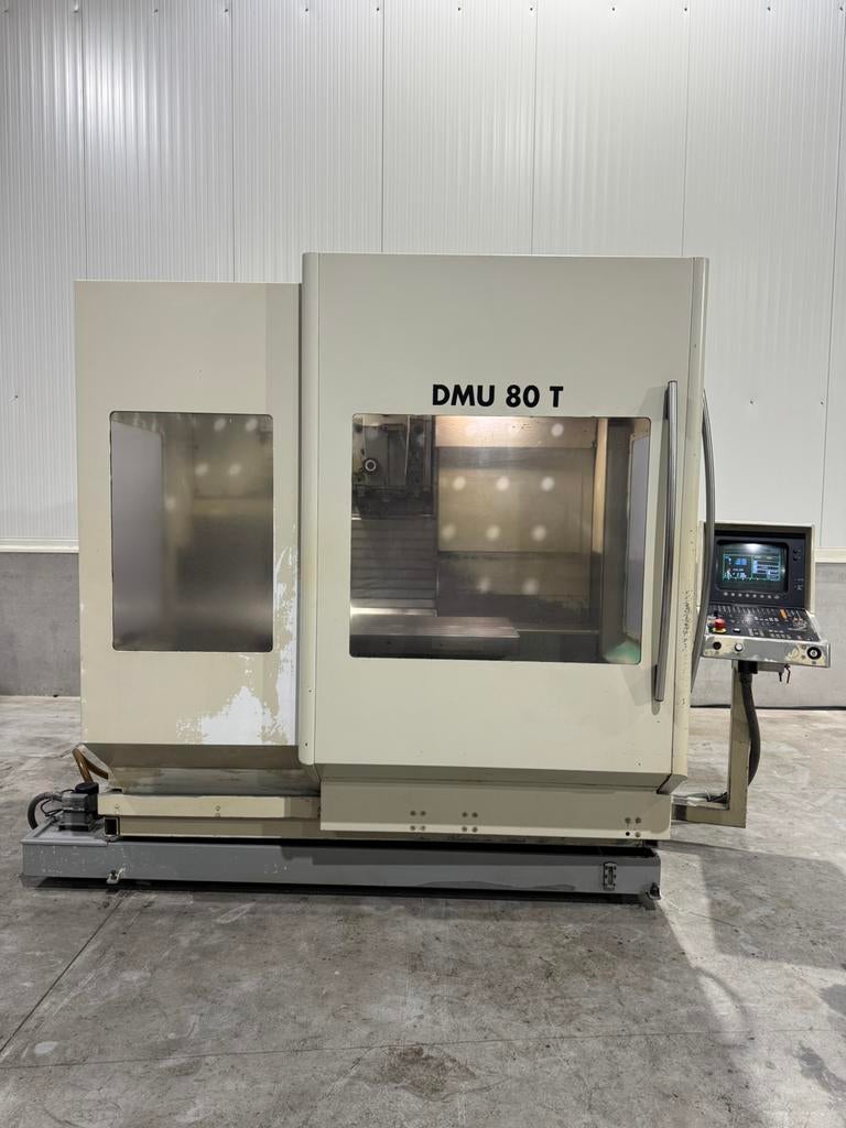 Deckel Maho DMU 80 T CNC freesbank / bewerkingscentrum, Doe-het-zelf en Verbouw, Ophalen, Elektrisch, Overige soorten