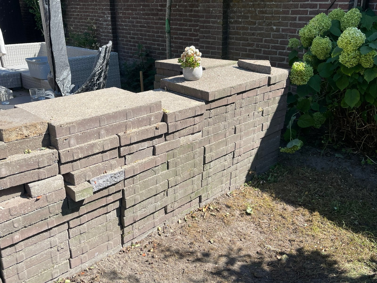 Gratis tegels af te halen in Ederveen, Tuin en Terras, Ophalen, Overige materialen, Gebruikt, Overige typen