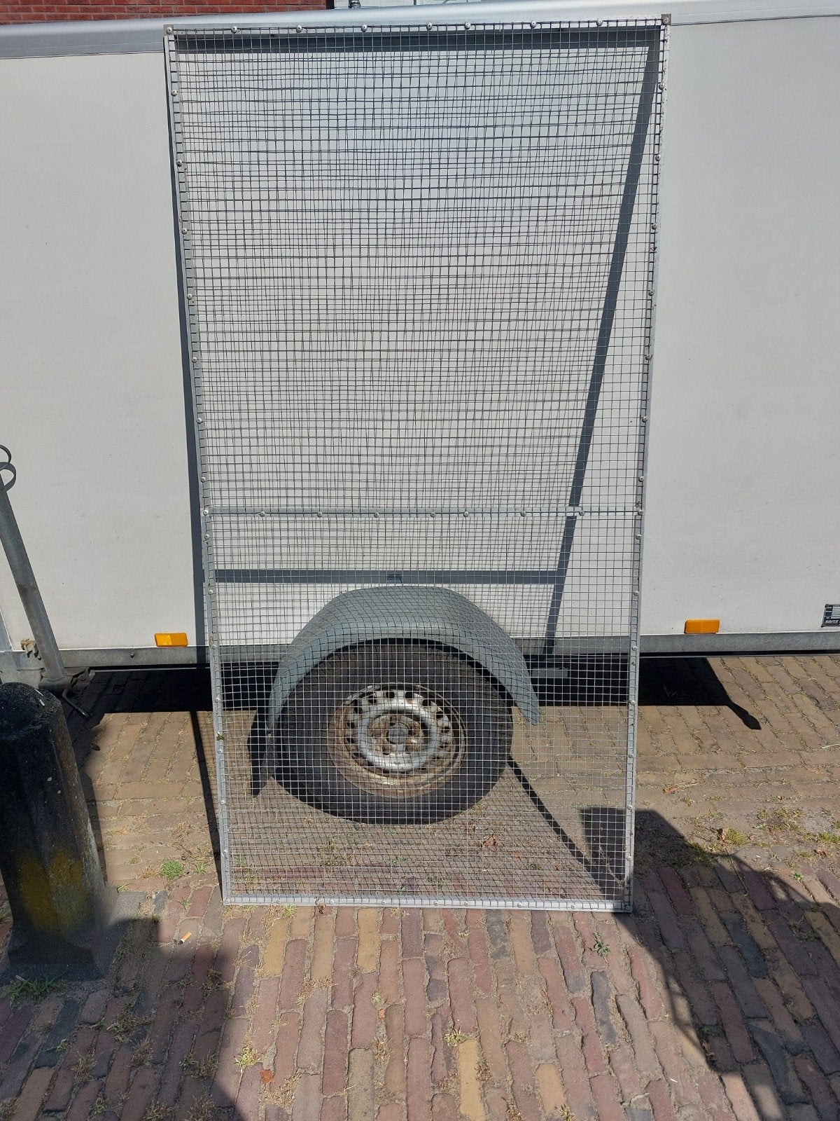 Aluminium paneel, Ophalen, Zo goed als nieuw, Aluminium, Volière