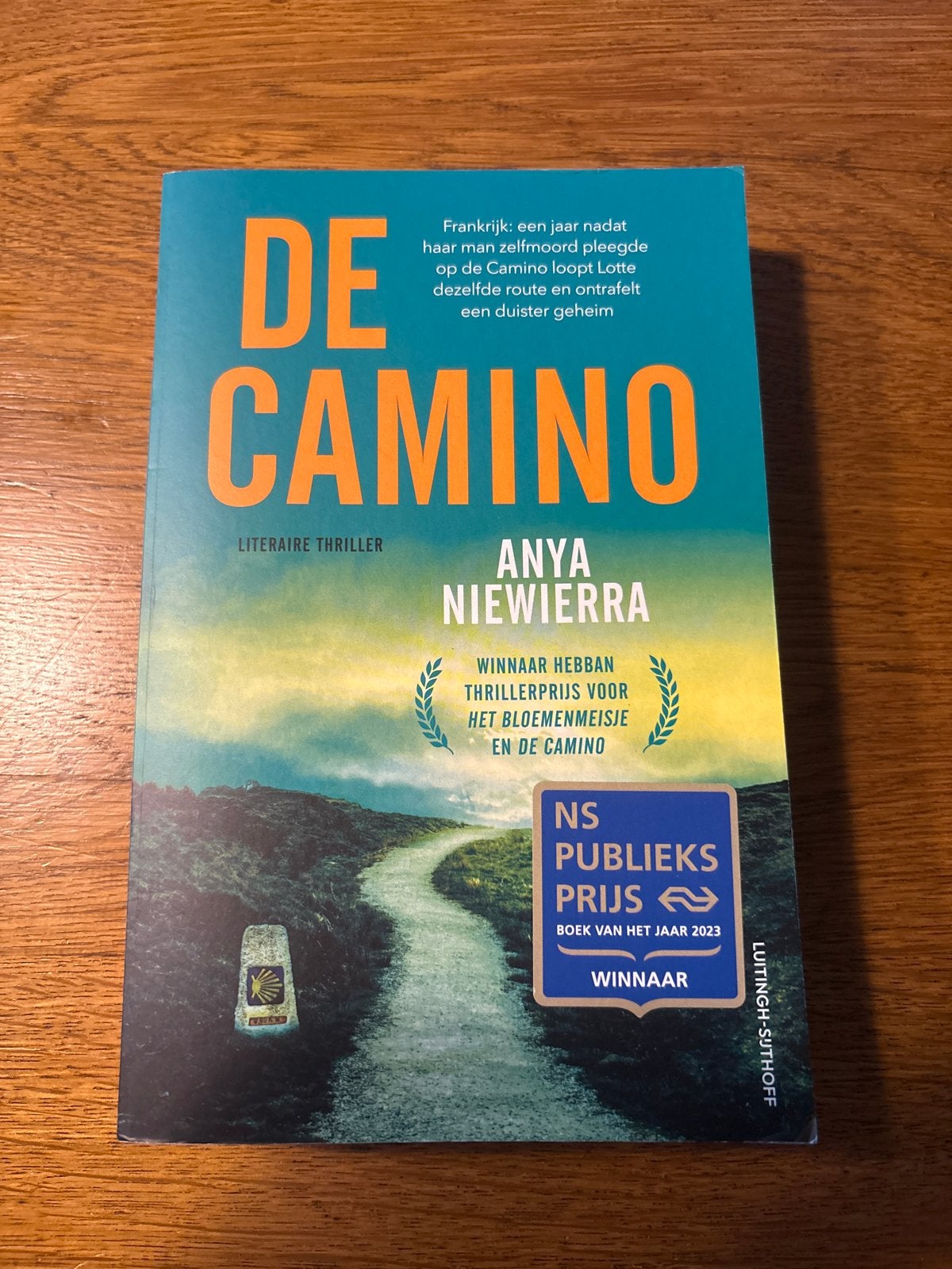 De Camino - Anya Niewierra (Literaire Thriller), Boeken, Ophalen of Verzenden, Zo goed als nieuw, Nederland