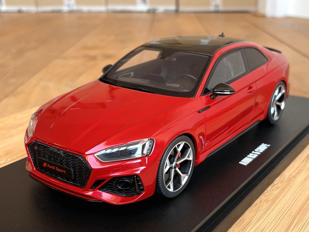 Audi RS5 (B9) Coupé Competition rood 1:18 GT Spirit GT457, Ophalen of Verzenden, Nieuw, Auto, Overige merken