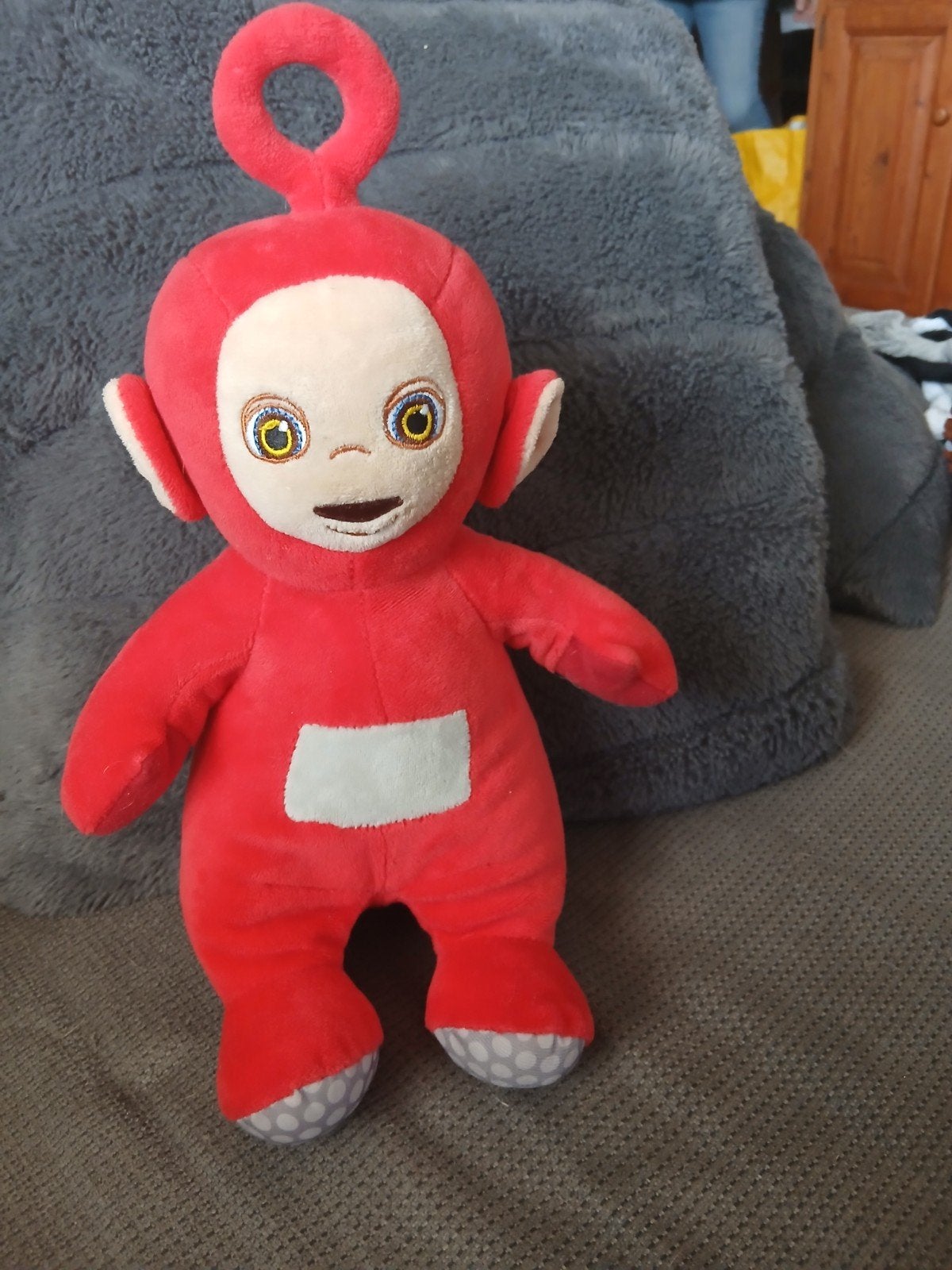 Teletubby 35 cm, Kinderen en Baby's, Speelgoed | Knuffels en Pluche, Ophalen of Verzenden, Gebruikt, Overige typen