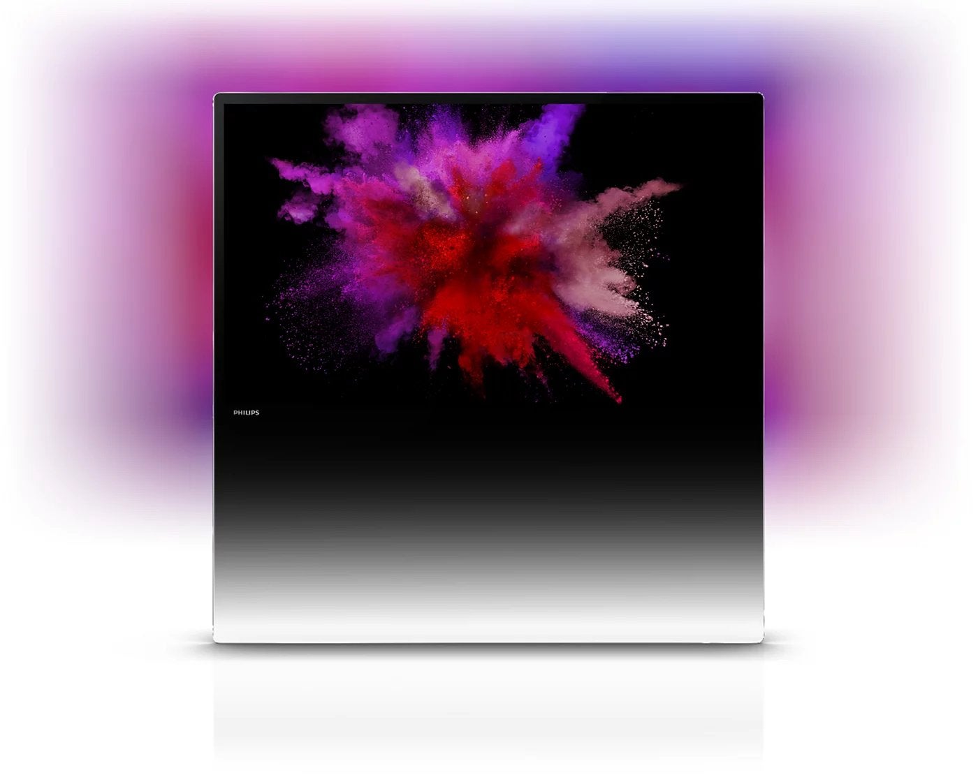 55” Philips Ambilight - defect, Ophalen, Philips, LED, 50 Hz