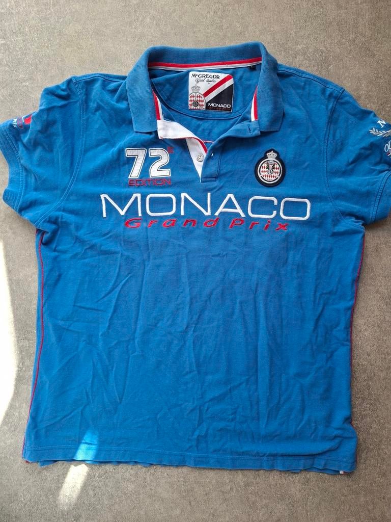 McGregor Monaco Grand Prix Polo Shirt Maat l, Kleding | Heren, Maat 52/54 (L), Gedragen, Verzenden, McGregor