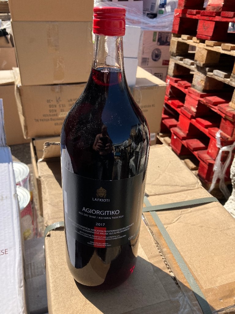 rode wijn 35 flessen 2 liter  12,5%, Ophalen