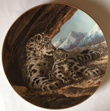 Wandbord The Snow Leopard van Will Nelson, Ophalen of Verzenden, Zo goed als nieuw