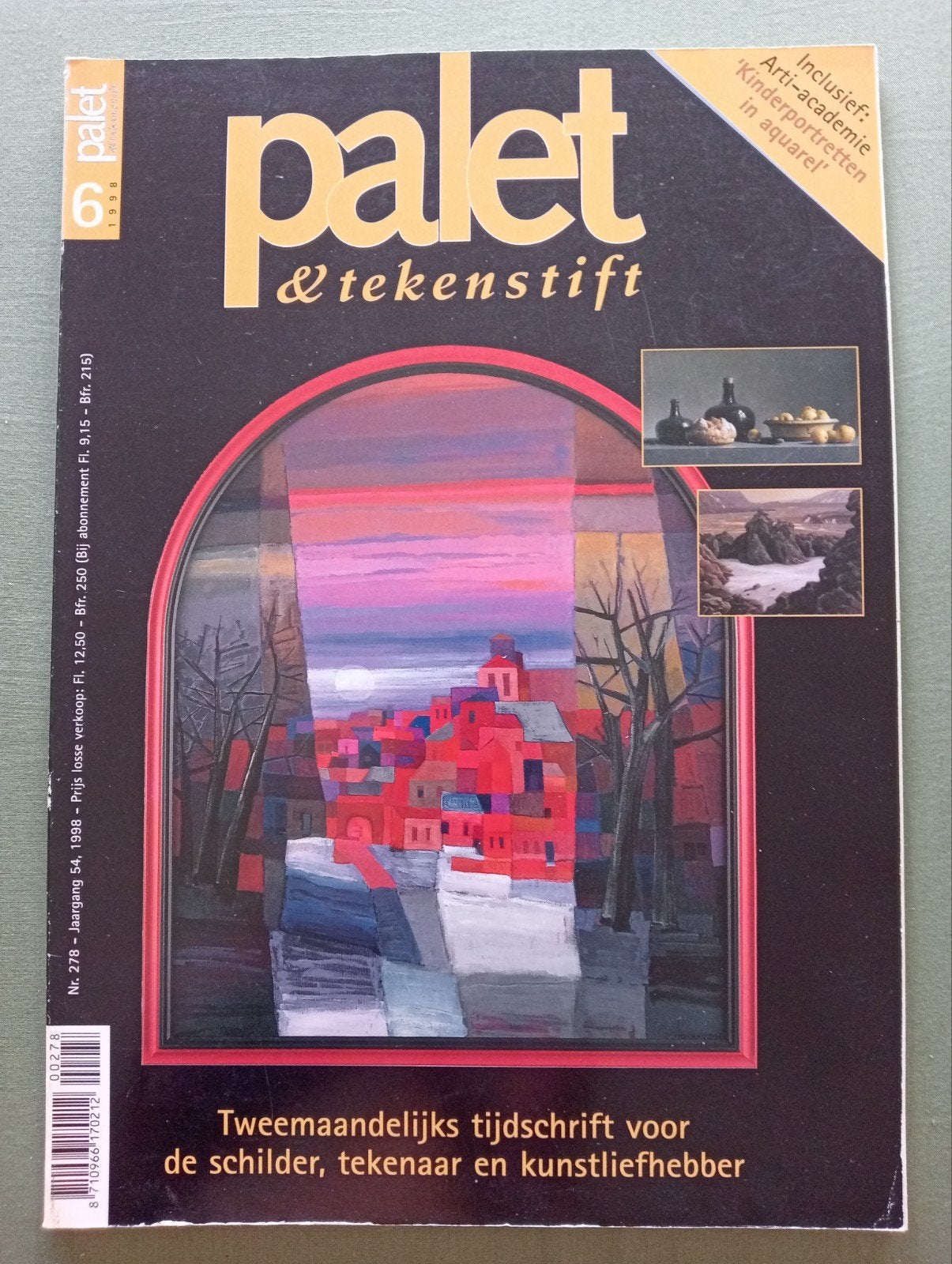 Palet & Tekenstift 1998 - Loes Botman, Ton Schulten e.a., Ophalen of Verzenden
