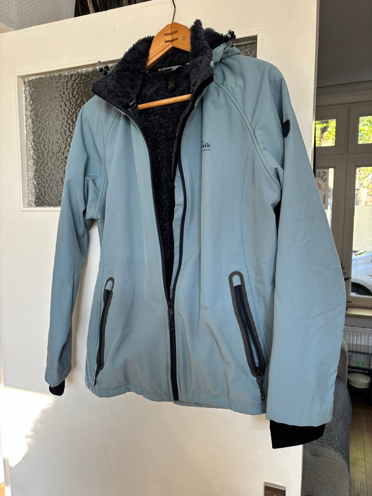 Kjelvik Softshell Jas Maat 46 (XL) - Zo goed als nieuw, Kleding | Dames, Ophalen of Verzenden, Zo goed als nieuw, Maat 46/48 (XL) of groter