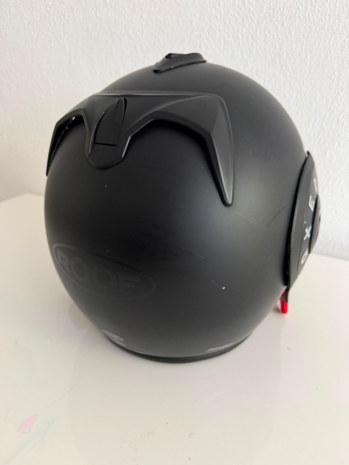 Roof Boxer V8 mat zwart helm s/m 57met Sena intercom, Ophalen of Verzenden