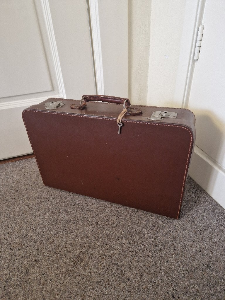 vintage zumpolle koffer, Ophalen, Gebruikt, Hard kunststof, Slot