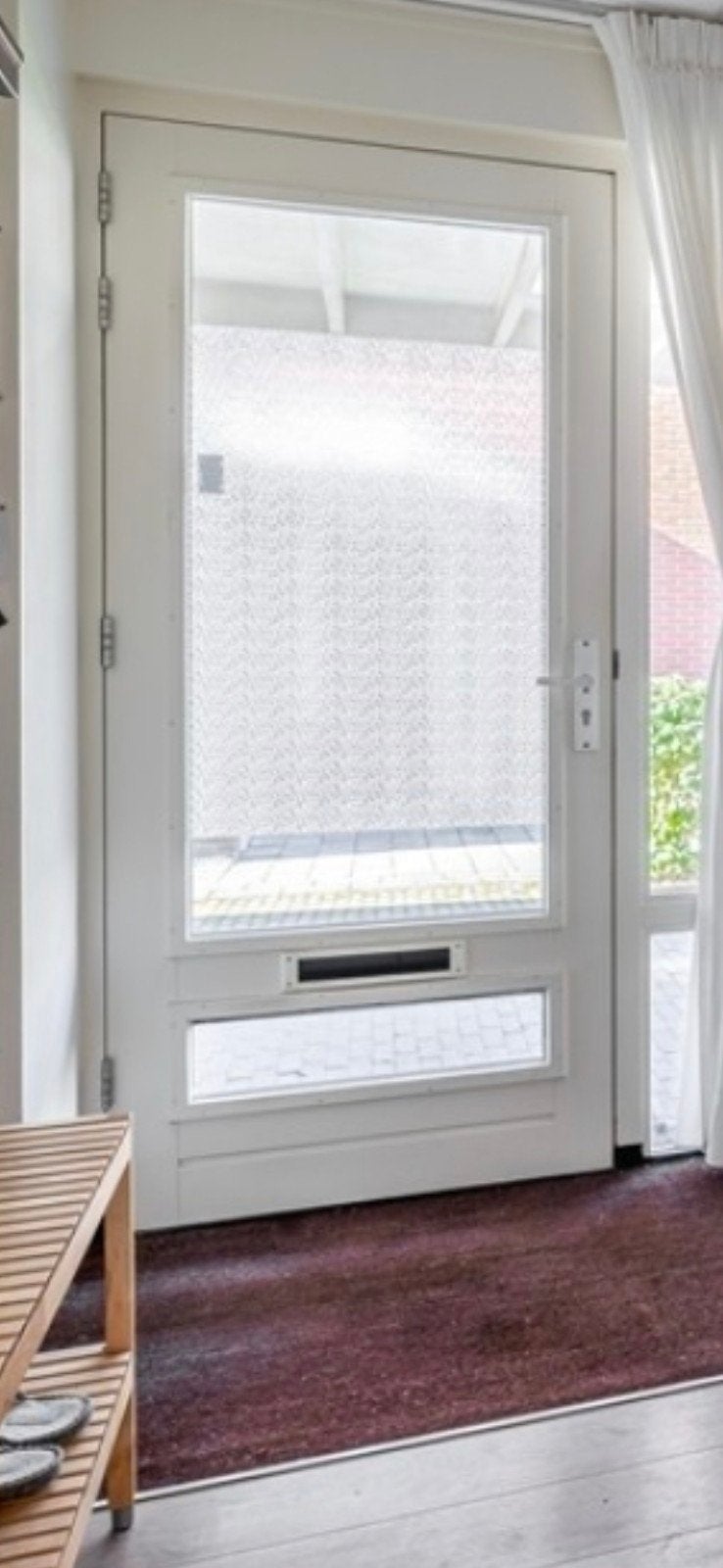 hardhouten voordeur, Ophalen, Gebruikt, 80 tot 100 cm, Buitendeur
