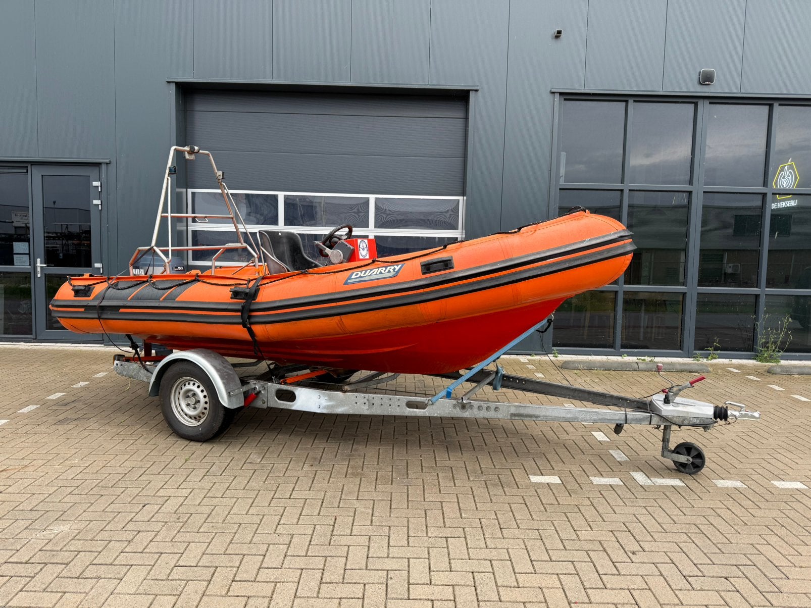 Duarry RIB / met Yamaha 50 PK Autolube, Ophalen, Zo goed als nieuw, Buitenboordmotor