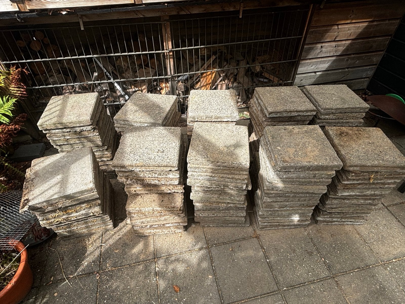 Tegels 30 x 30 cm - 118 stuks, Ophalen, Gebruikt, 20 tot 40 cm, 10 m² of meer