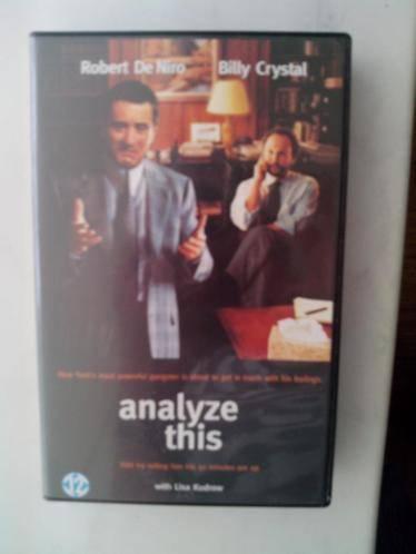 Analyze This (videoband) - met Robert de Niro, Alle leeftijden, Ophalen of Verzenden, Gebruikt, Actie en Avontuur