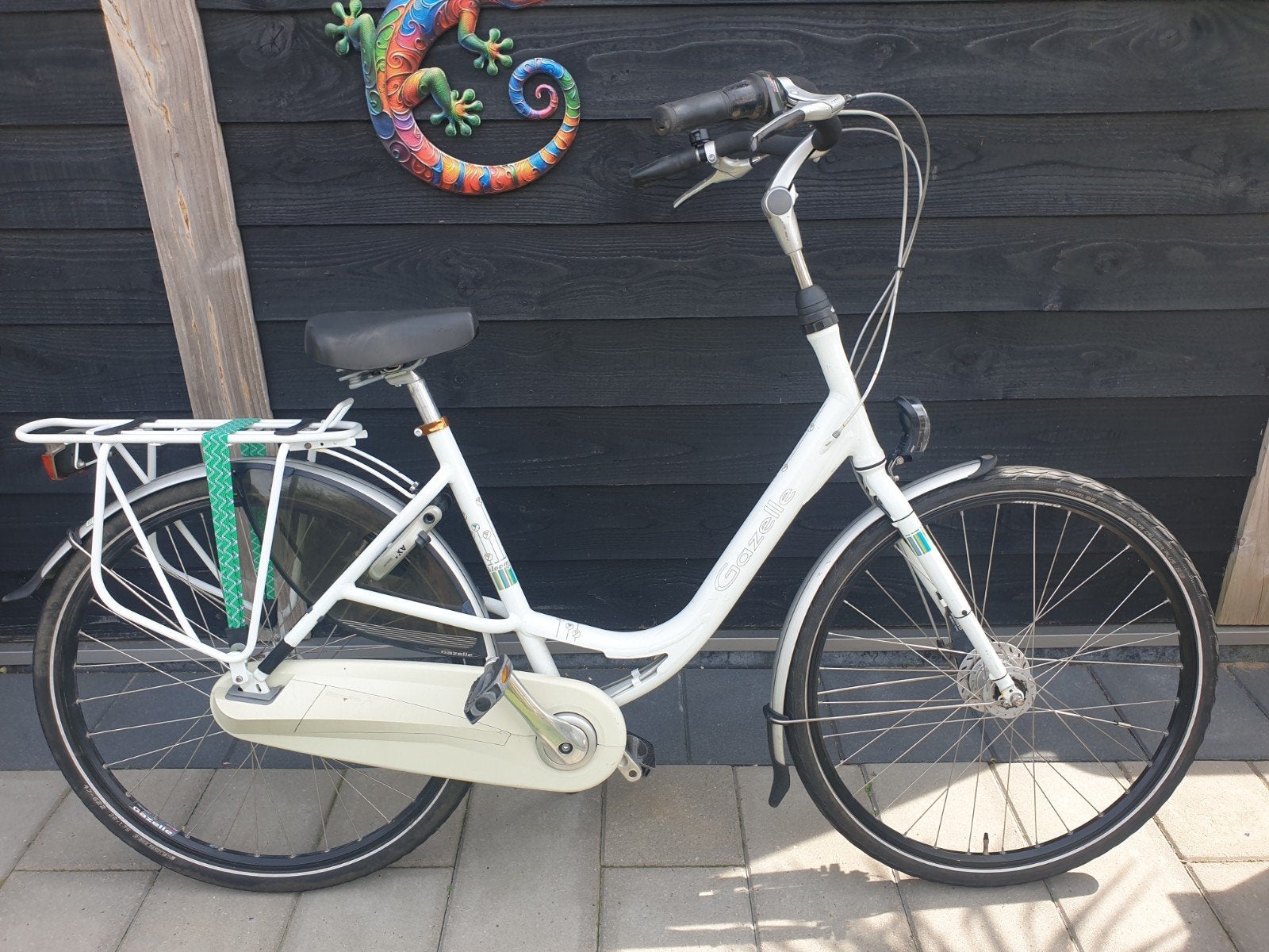 Gazelle Bloom moederfiets D53 28inch 7ver, Fietsen en Brommers, Fietsen | Dames | Moederfietsen, Ophalen, 2 zitjes, Gazelle, 53 tot 56 cm
