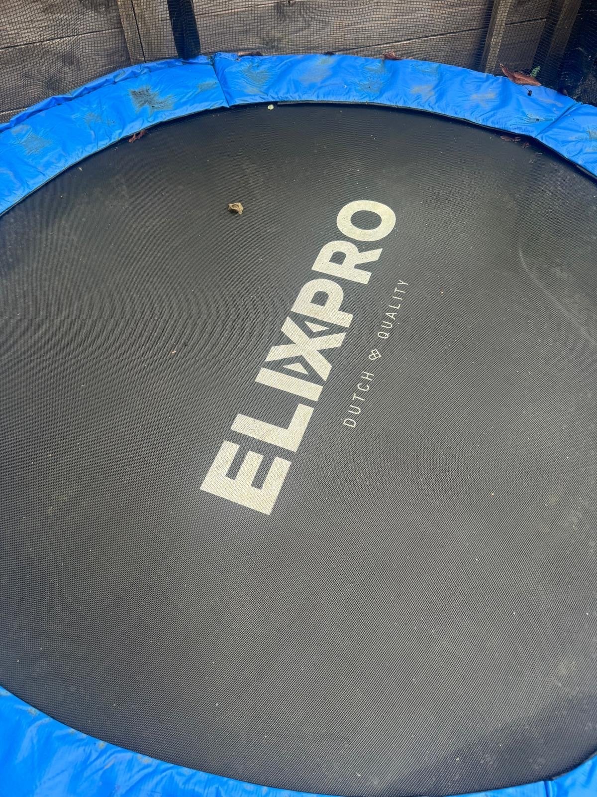 Gratis!  Trampoline 183cm met Ladder en Veiligheidsnet, Ophalen, Gebruikt