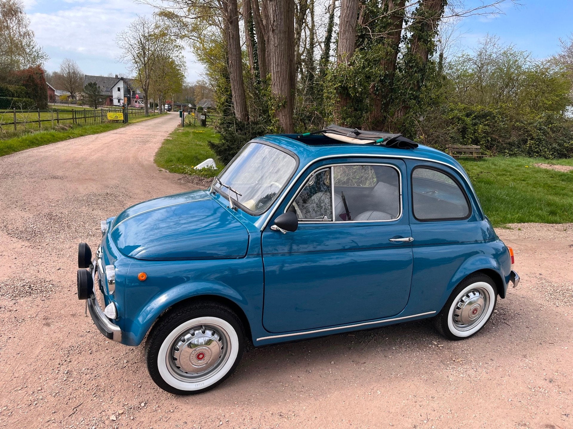 Fiat 500 F, Auto's, Fiat, Gebruikt, Origineel Nederlands, Bedrijf, Handgeschakeld