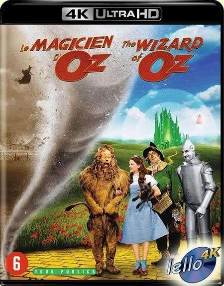 Blu-ray 4K: The Wizard of Oz (1939 Judy Garland) NL NS, Cd's en Dvd's, Blu-ray, Ophalen of Verzenden, Zo goed als nieuw, Klassiekers