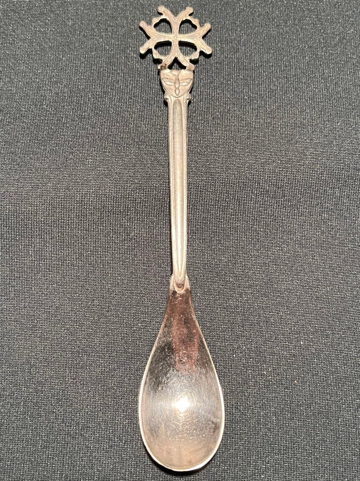 Hugenoten Kruis lepeltje., Ophalen of Verzenden
