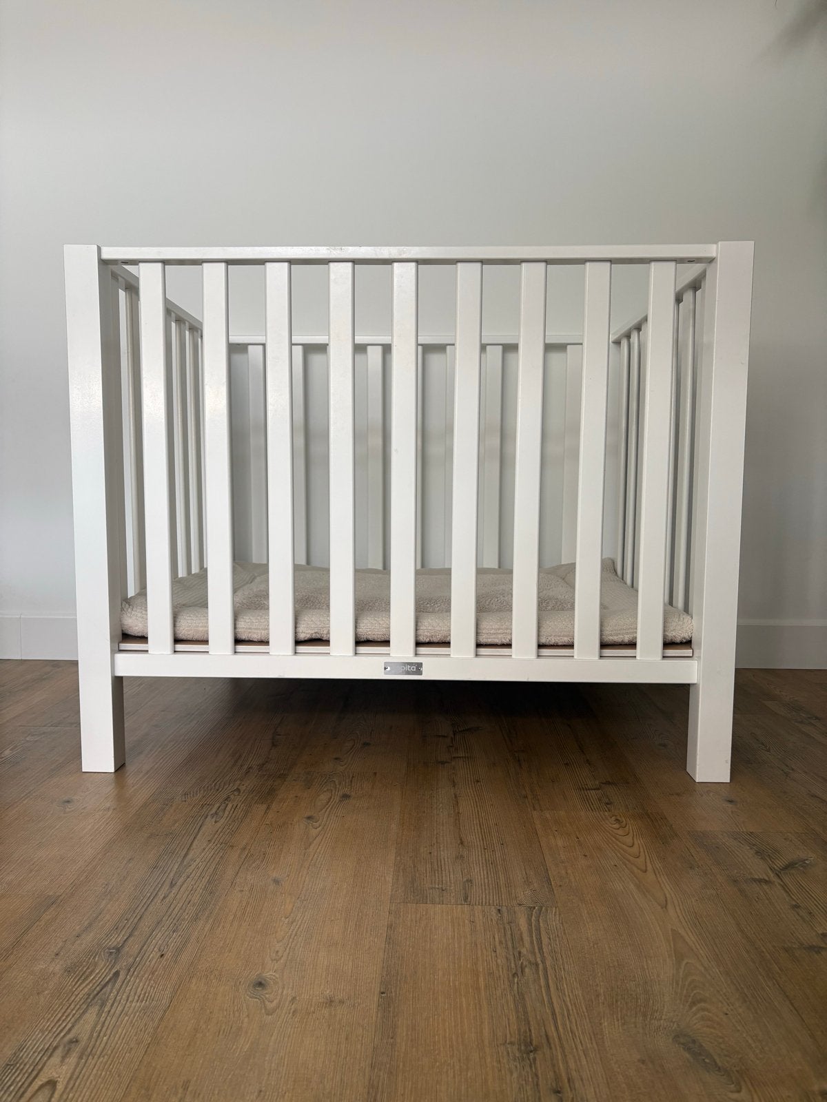 Bopita babybox wit met boxkleed van Baby’s Only, Ophalen, Zo goed als nieuw, Vierkant, Boxkleed