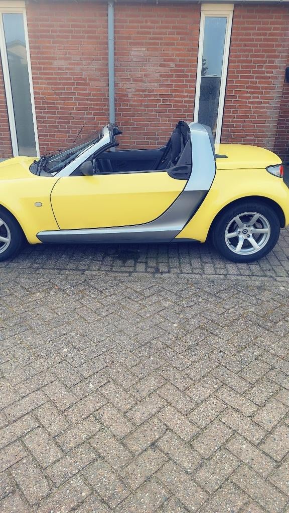Smart Roadster 0.7 60KW AUT 2003 Grijs, Auto's, Smart, Automaat, Achterwielaandrijving, Overige kleuren, Roadster