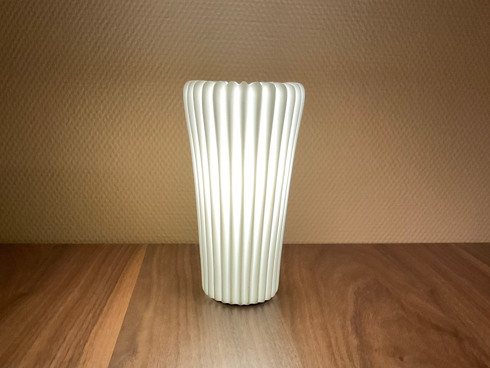 Vintage Ikea Bista tafellamp van porselein type B0015, Wit, Ophalen of Verzenden, Gebruikt, E27 (groot)