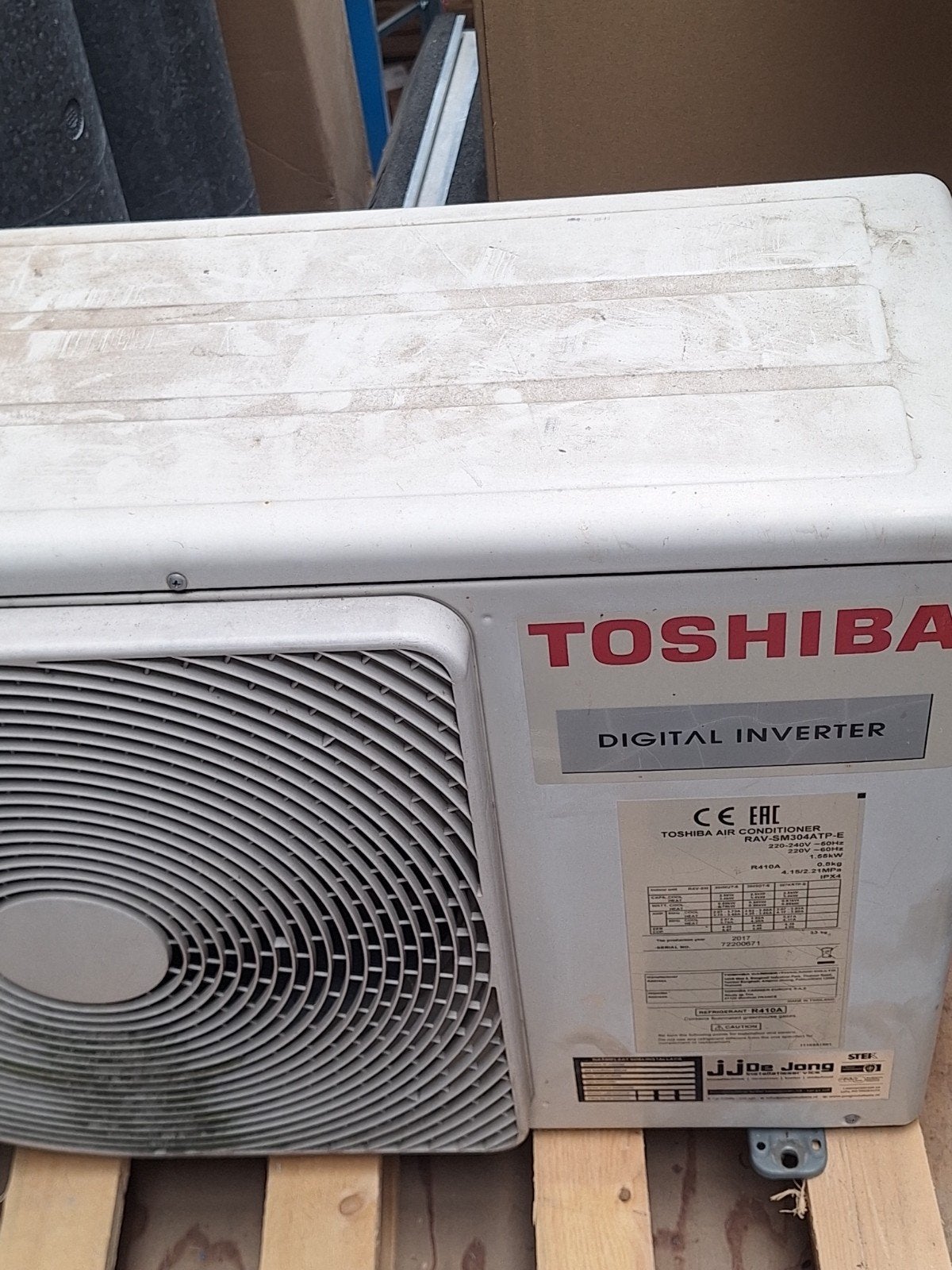 Hybride Elga warmtepomp, Ophalen, 60 tot 150 cm, Overige typen, 80 cm of meer