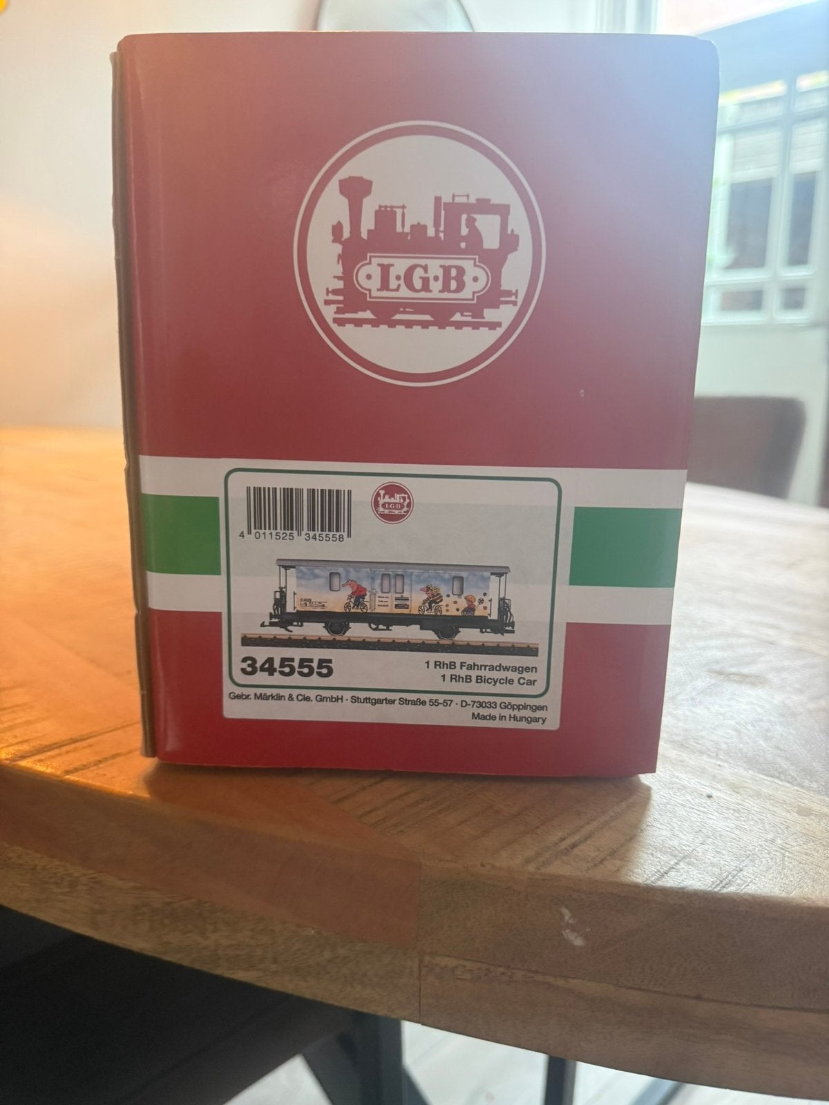 LGB 34555 RhB Fahrradwagen (Fietsenwagon) | NIEUW in OVP, Hobby en Vrije tijd, Ophalen, Nieuw