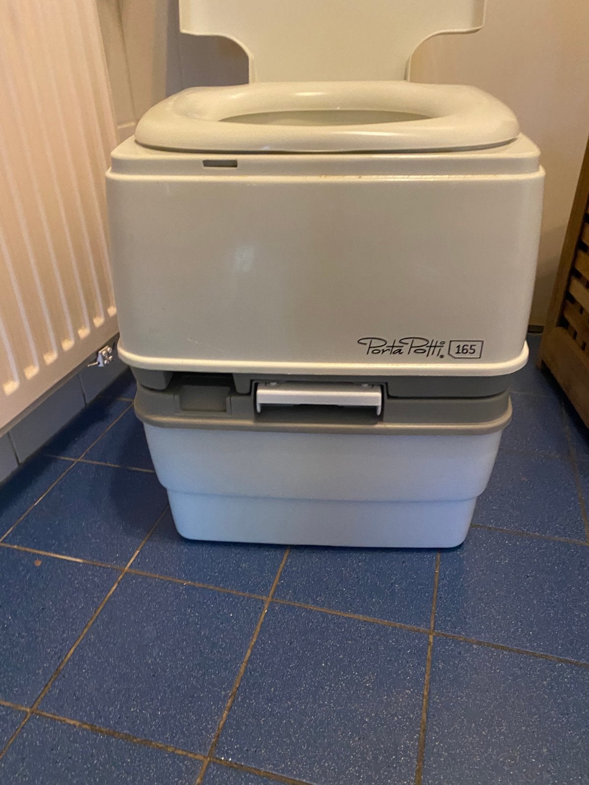 TE KOOP camping toilet Porta Potti 165, Caravans en Kamperen, Ophalen, Zo goed als nieuw
