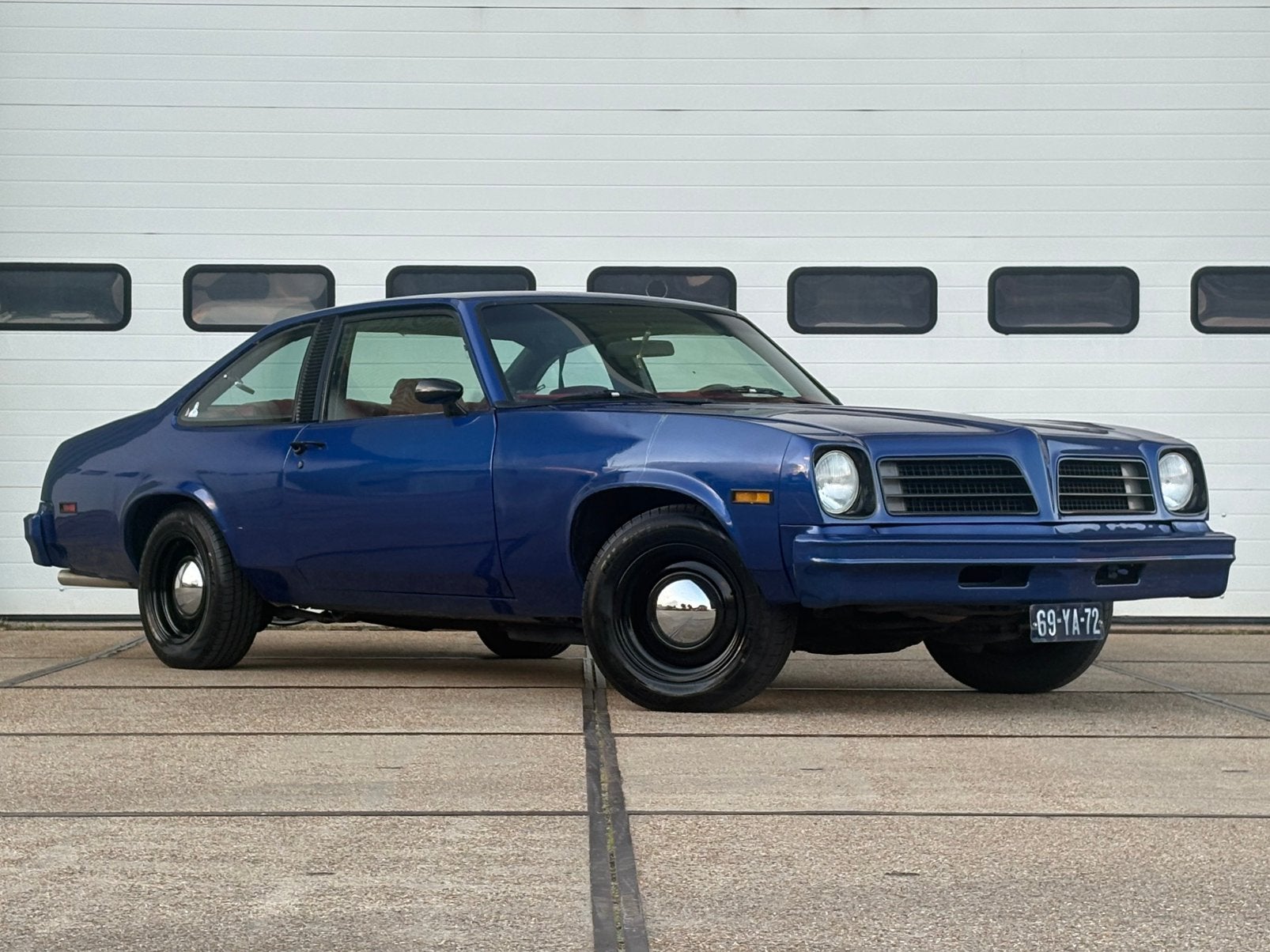 Pontiac Ventura ( Nova ) | 350 V8 | 1976 | LPG |, Auto's, Automaat, Blauw, Bedrijf, LPG